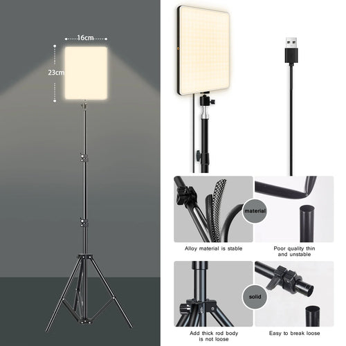 Bright Selfie Studio Lamp